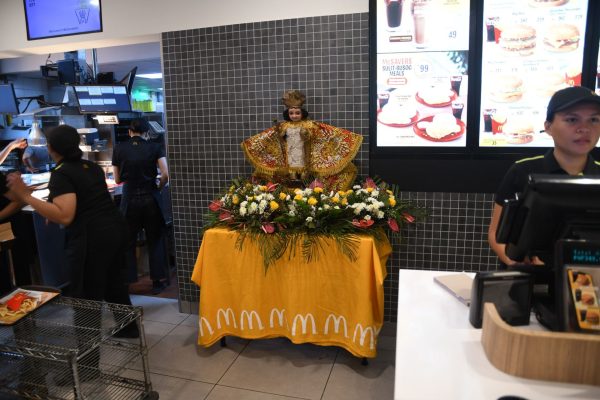 Jezulátko v McDonaldu