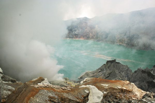 Sirná sopka Kawah Ijen