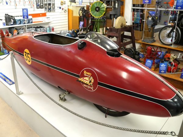 Burt Munro zde psal neuvěřitelné příběhy