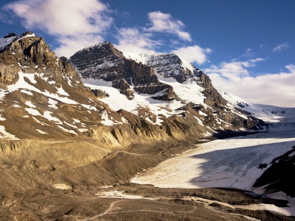 Ledovec Athabasca, Kanada