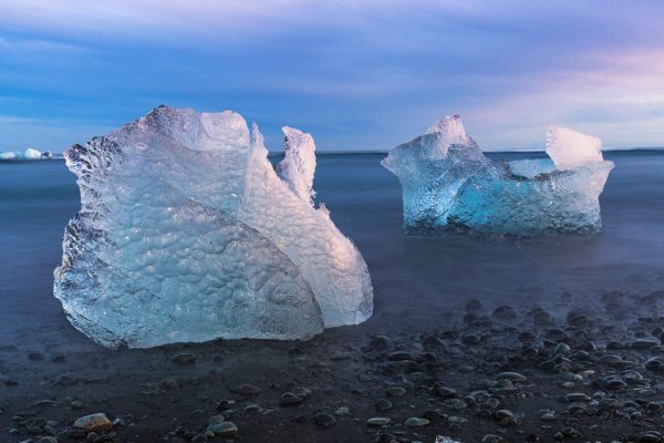 Zátoka Jökulsárlón, Island